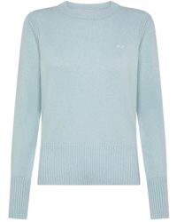Sun 68 - Truien & Vesten ,Blauw ,Round-Neck Truien - Lyst