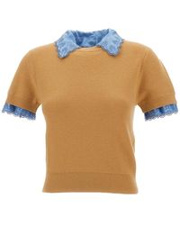 Rabanne - Round-Neck Knitwear - Lyst