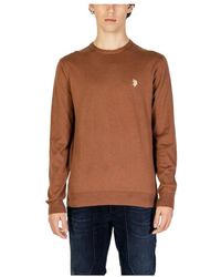 U.S. POLO ASSN. - Round-Neck Knitwear - Lyst