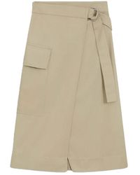 HUGO - Midi Rok - Lyst