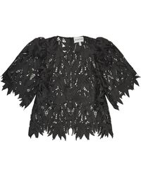 Munthe - Overhemden ,Zwart ,Blouses - Lyst