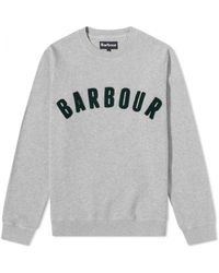 Barbour - Vintage Logo Crew Sweatshirt - Lyst