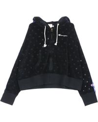 Champion - Felpa Cappuccio Hooded Sweatshirt - Lyst
