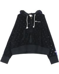 Champion - Felpa Cappuccio Hooded Sweatshirt - Lyst