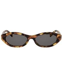 Celine - Triomphe Mini Zonnebril - Lyst