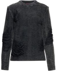 DIESEL - Round-Neck Knitwear - Lyst