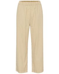 Kaffe - Cropped Trousers - Lyst