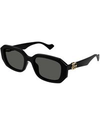 Gucci - Elegante sonnenbrille für einen zeitlosen look - Lyst