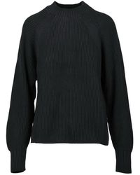 Calvin Klein - Truien & Vesten ,Zwart ,Katoen Cotton Sweater - Lyst