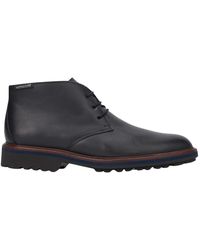 Mephisto - Schwarzer leder knöchelstiefel - Lyst