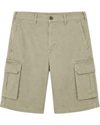 40weft - Korte Broeken ,Groen ,Casual Shorts - Lyst
