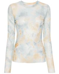 Erika Cavallini Semi Couture - Long Sleeve T-Shirts - Lyst