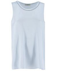 Panicale - Sleeveless Tops - Lyst