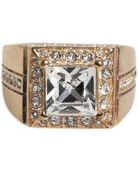 Dolce & Gabbana - Barock gold kristallring - Lyst