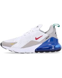 Nike - Weiß/rot/blau air max 270 sneakers - Lyst