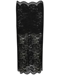 Rabanne - Rokken ,Zwart ,Elegante Maxi Rok Voor Vrouwen - Lyst