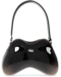 DIESEL - Anthrazitfarbene Henkeltasche - Lyst