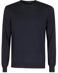 Tagliatore - Ronde Hals Trui - Lyst