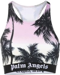 Palm Angels - Paarse Sunset Print Mouwloze Top - Lyst