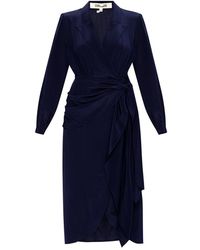 Diane von Furstenberg Wrap Dress - Blauw
