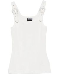 Versace Jeans Couture - Sleeveless Tops - Lyst