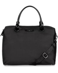 Lancaster - Schwarze Verni Handtasche Mit Reißverschluss - Lyst