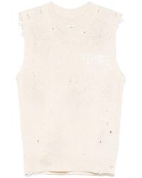 MM6 by Maison Martin Margiela - Sleeveless Knitwear - Lyst