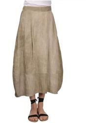 Gran Sasso - Falda de lino - Lyst