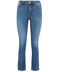 FRAME - Straight Leg Jeans Aus Bio-Baumwolle - Lyst
