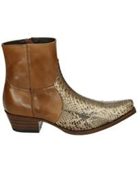 Sendra - Braune Leder-Herrenstiefel - Lyst