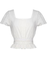 Pepe Jeans - Sangallo Katoenen Top - Lyst