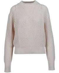 Fabiana Filippi - Round-Neck Knitwear - Lyst