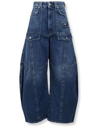 Sportmax - Loose Fit Jeans - Lyst