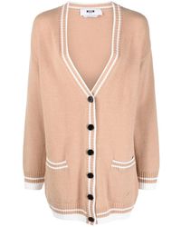 MSGM - Casual wolle kaschmir pullover - Lyst