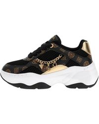 Guess - Schoenen ,Veelkleurig ,Leer Harpaa Sneakers - Lyst