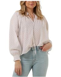 RUBY TUESDAY - Weiße Inoa Top Bluse - Lyst