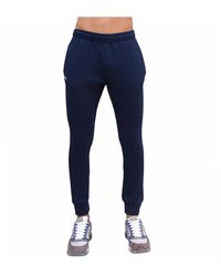 Hombre Pantalón de chándal de hombre Lacoste SPORT con rayas a contraste  Blanco / Verde | Chandal Lacoste « Extrabalon