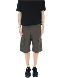 Carhartt - Korte Broeken ,Groen ,Katoen Regular Cargo Short - Lyst