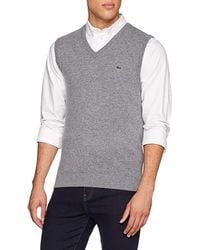 Lacoste - Sleeveless Knitwear - Lyst