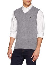 Lacoste - Sleeveless Knitwear - Lyst