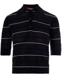 Max Mara - Zijden En Wollen Garen Trui - Lyst