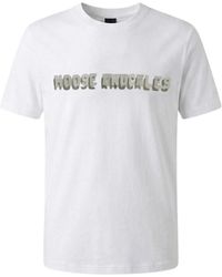 Moose Knuckles - Connor Logo T-Shirt - Lyst