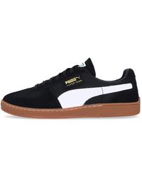 PUMA - Schwarze niedrige mesh-sneaker - Lyst