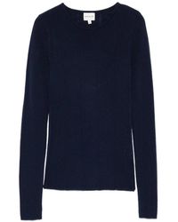 Birgitte Herskind - Truien & Vesten ,Blauw ,Wol Wool Crewneck Sweater - Lyst