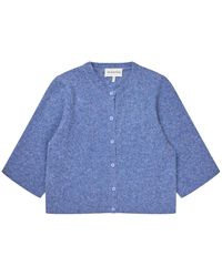 Munthe - Truien & Vesten ,Blauw ,Locca Cardigan - Lyst