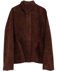 Alaïa - Leather Jackets - Lyst