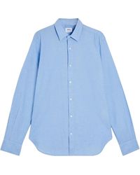 Aspesi - Overhemden ,Blauw ,Katoen Clear Shirt - Lyst