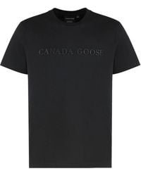 Canada Goose - Logo Cotton T-Shirt - Lyst