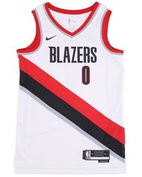 Nike - Basketbaltanktop Voor Nba Dri-Fit Swingman Jersey Association Edition 2022/23 Nr. 0 Damian Lillard Porbla - Lyst