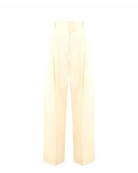 Bottega Veneta - Wide Trousers - Lyst
